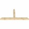 Ekena Millwork Portland Rough Sawn Timber Gable Bracket, Douglas Fir, 96"W x 48"H x 6"D x 6"F, 12/12 Pitch GBW096X48X0606POR00RDF - alternate 5